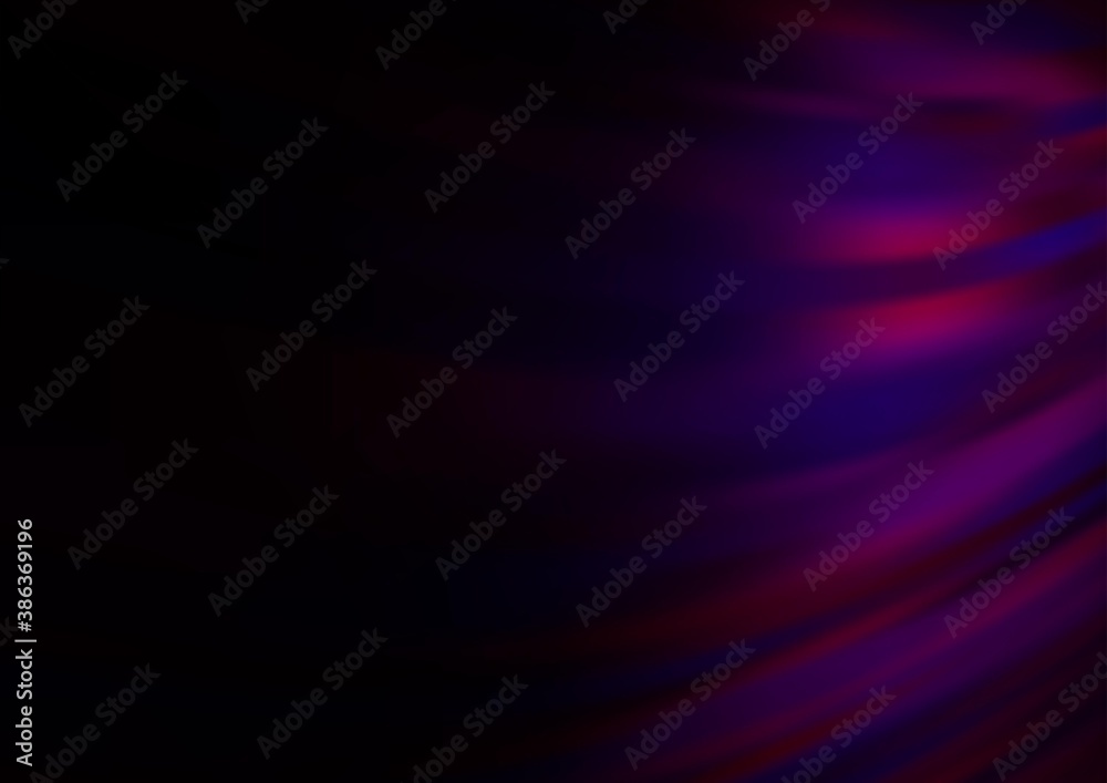 Fototapeta premium Dark Purple vector modern bokeh pattern.