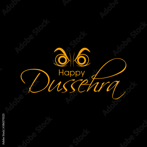 Illustration of Dussehra for the celebration of Hindu community festival. © Epic Creations
