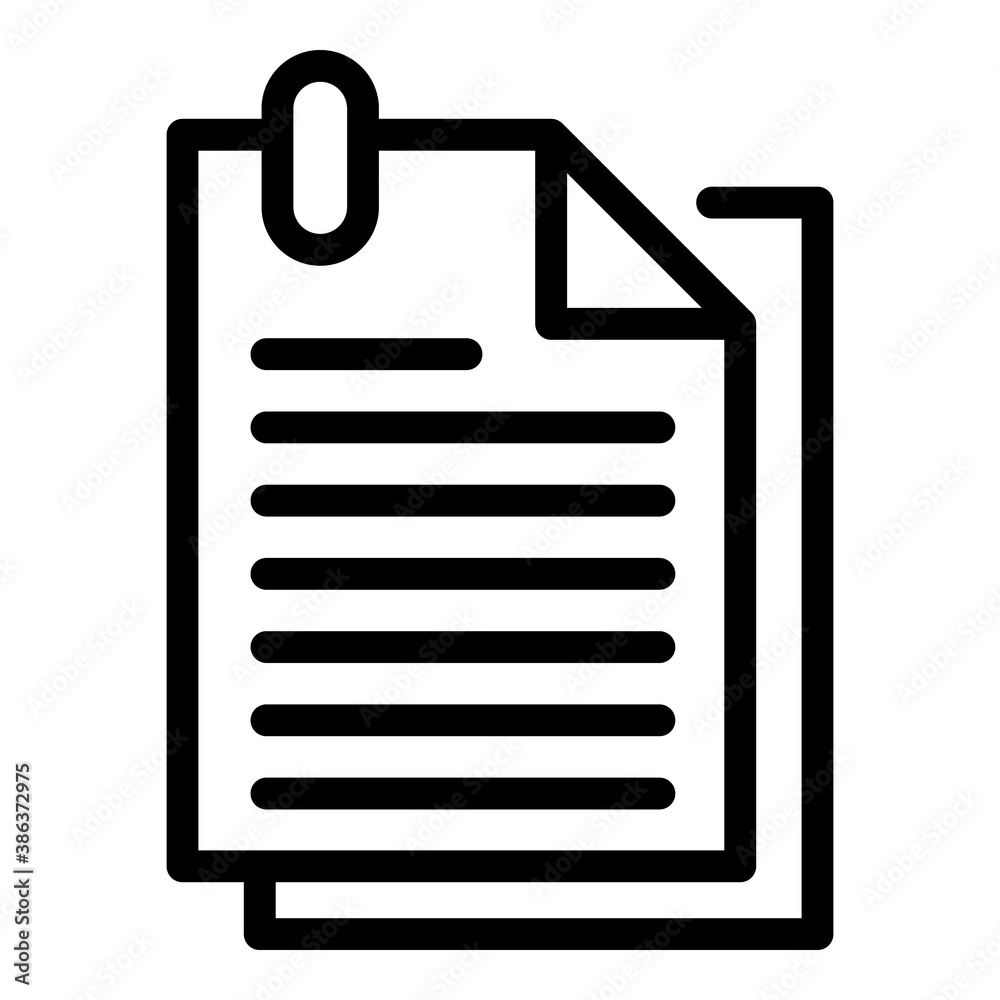 Script movie icon. Outline script movie vector icon for web design isolated on white background Script movie icon. Outline script movie vector icon for web design isolated on white background