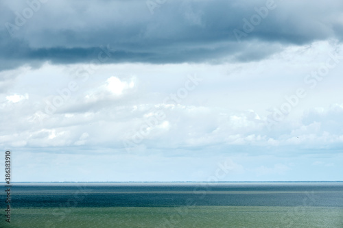 Billede på lærred curonian lagoon