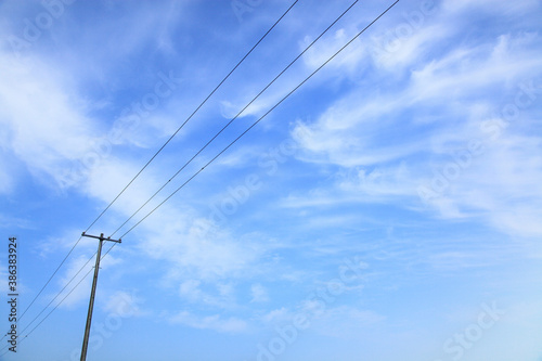 青空の雲