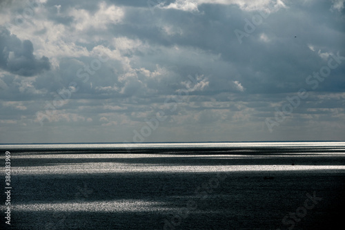 Billede på lærred curonian lagoon