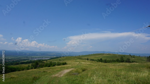 landscape with mountains