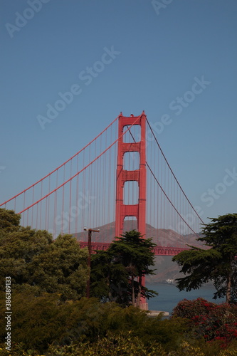 View of Golden Gate bridge in San Francisco, California USA © CYSUN
