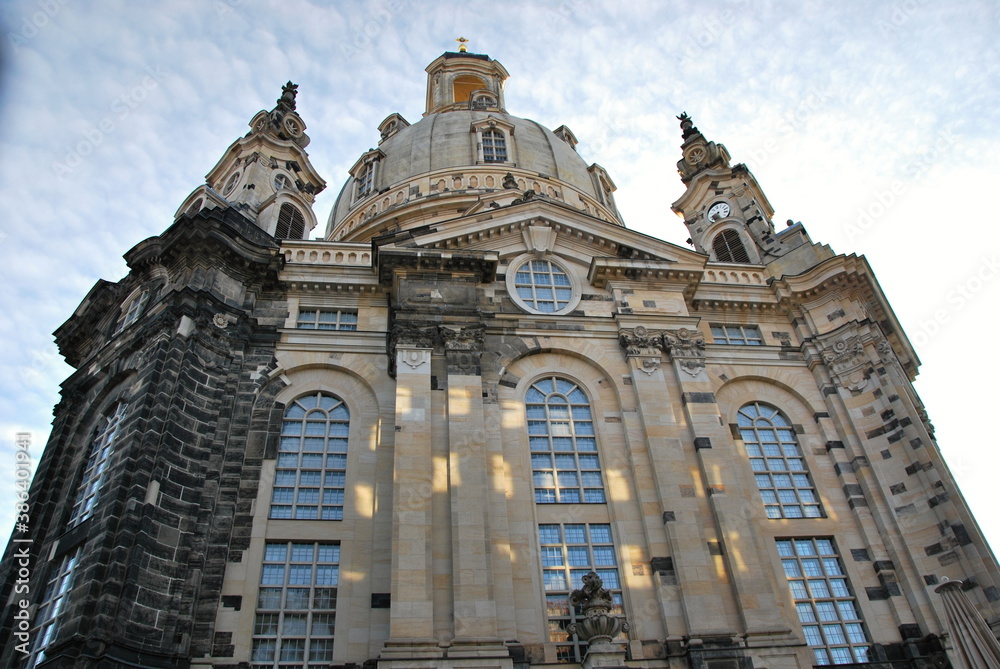 Frauenkirche in Dresden, Sachsen
