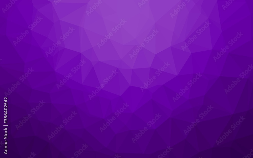 Light Purple vector shining triangular background. Light Purple vector shining triangular background.