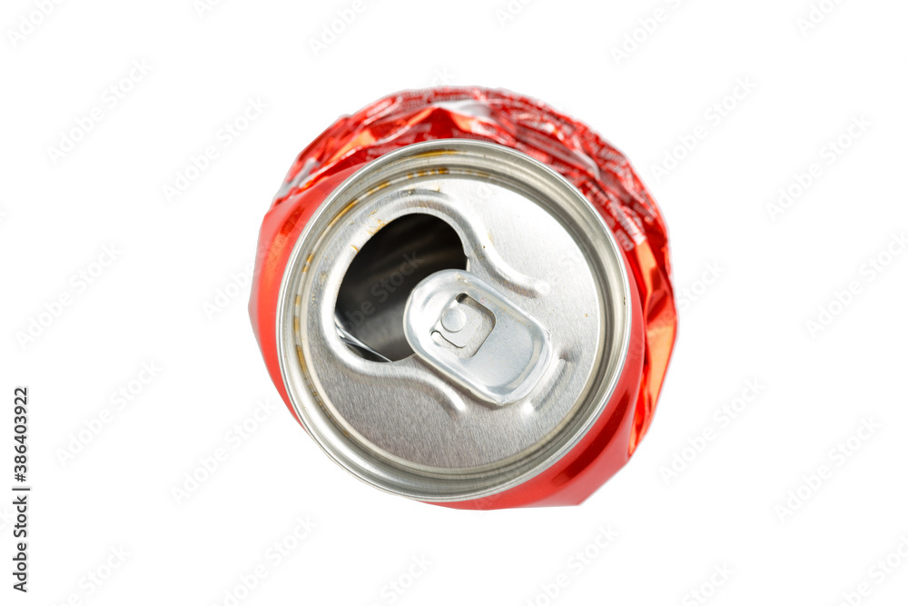 Compressed cans isolated on a white background Compressed cans isolated on a white background