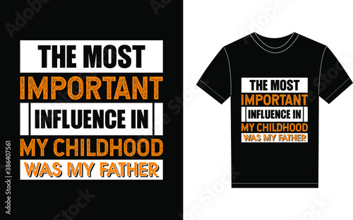 Parents Day Typography Vector graphic for a t-shirt. Vector Poster, typographic quote, or t-shirt.