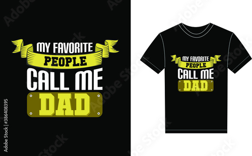 Parents Day Typography Vector graphic for a t-shirt. Vector Poster, typographic quote, or t-shirt.