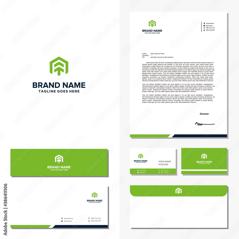 initials letter AT and brand identity vector initials letter AT and brand identity vector