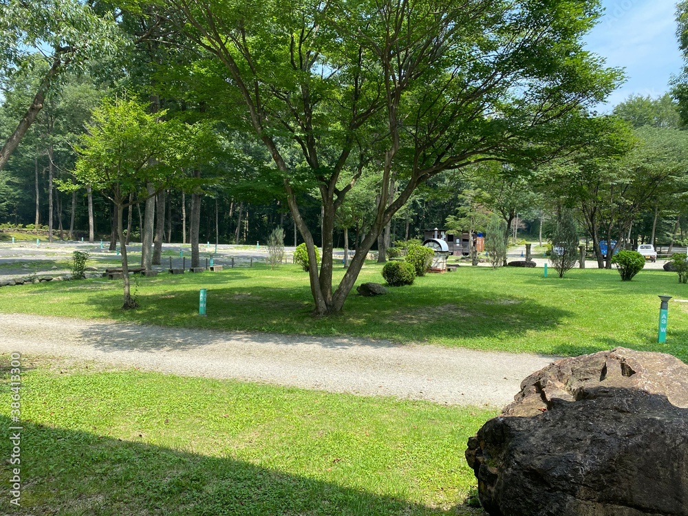 park in the park