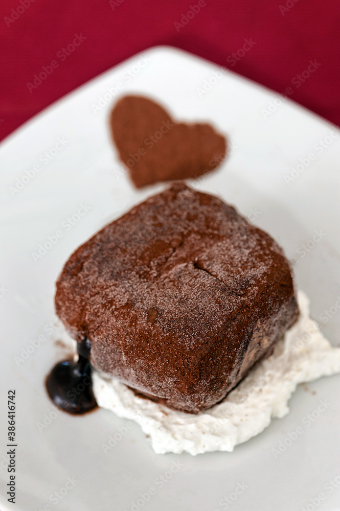 Pizzo Calabro truffle, typical ice cream, Pizzo or Pizzo Calabro, Vibo Valantia district, Calabria, Italy, Europe Pizzo Calabro truffle, typical ice cream, Pizzo or Pizzo Calabro, Vibo Valantia district, Calabria, Italy, Europe