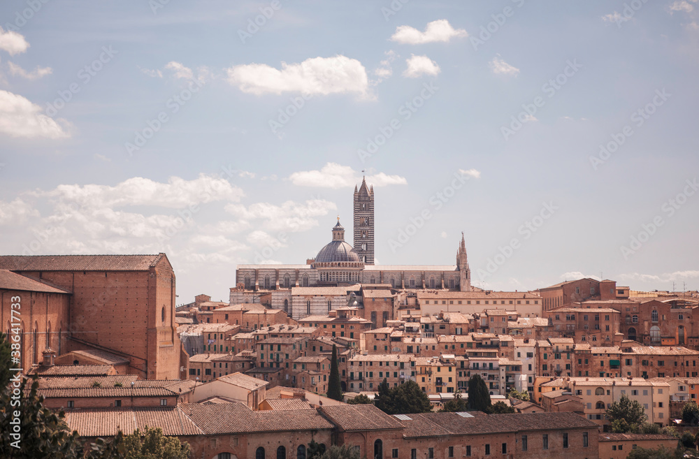 Fototapeta premium Siena city in Italy