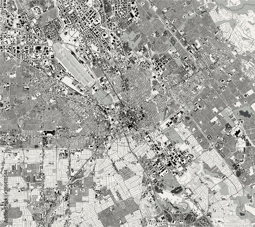 map of the city of San Jose, California, USA