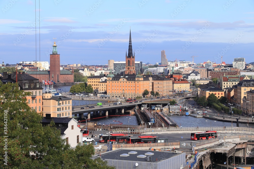Stockholm city Slussen