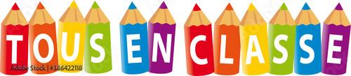 CRAYONS TOUS EN CLASSE