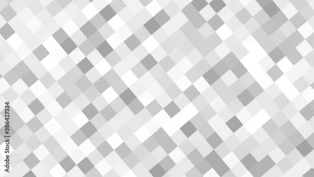 4K Abstract Square Geometric Noice Surface Loop Animation Background. light bright clean minimal squares grid pattern, random waving motion background canvas in pure wall architectural pearl white 4K Abstract Square Geometric Noice Surface Loop Animation Background. light bright clean minimal squares grid pattern, random waving motion background canvas in pure wall architectural pearl white