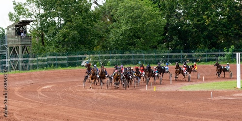 horse racing hippodrome of feurs
