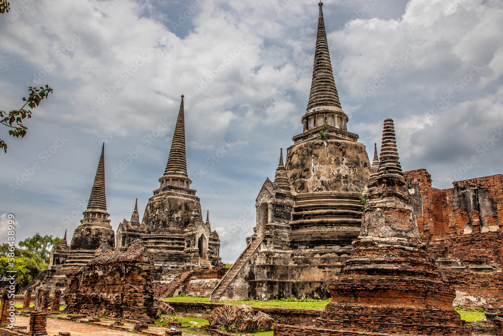 Wat Phra Si Sarphet  Ayutthaya Thailand