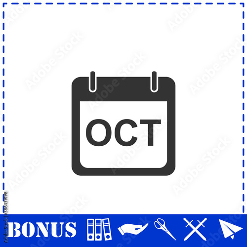 Calendar icon flat