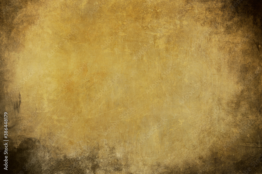 Obraz premium Golden grungy texture