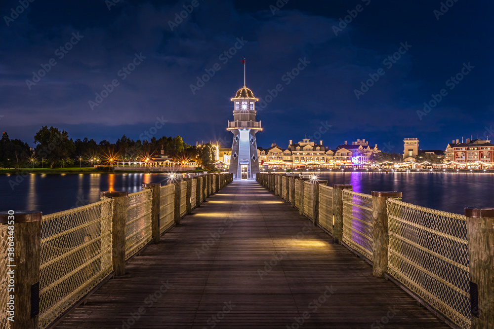 Fototapeta premium Boardwalk,Fl