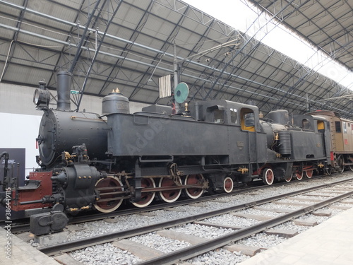 Locomotive en Italie.