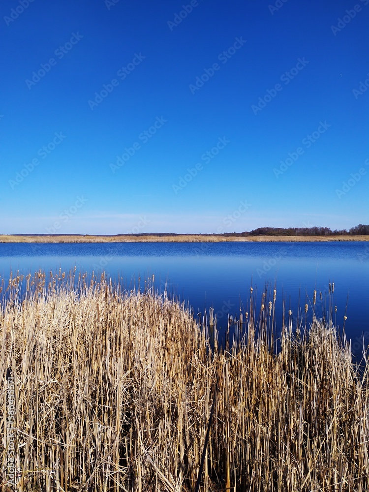 lake and sky lake and sky