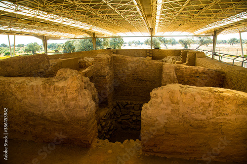 Room complex in tartessian temple photo