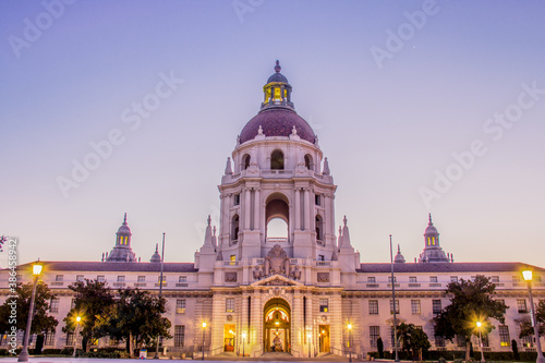 Pasadena Landmark in the Evening