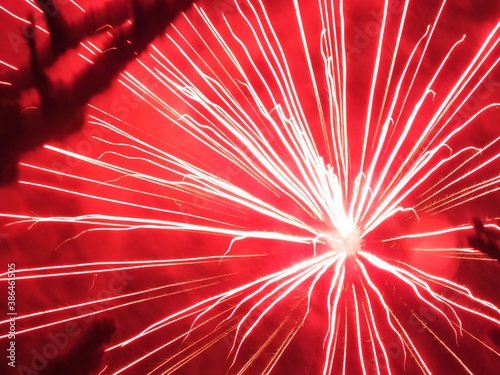 background with rays