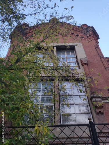 Old building next to the opera and ballet theater in Perm