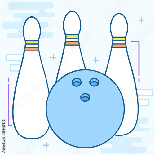 Bowling Pins  photo