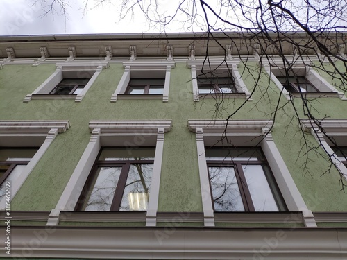 Facade of a building on Permskaya street in Perm 7