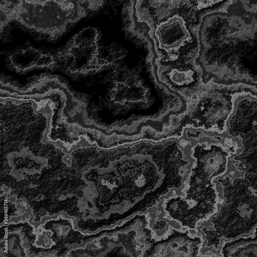 marble agate stony seamless pattern texture background - grey greyscale balck color with rough surface