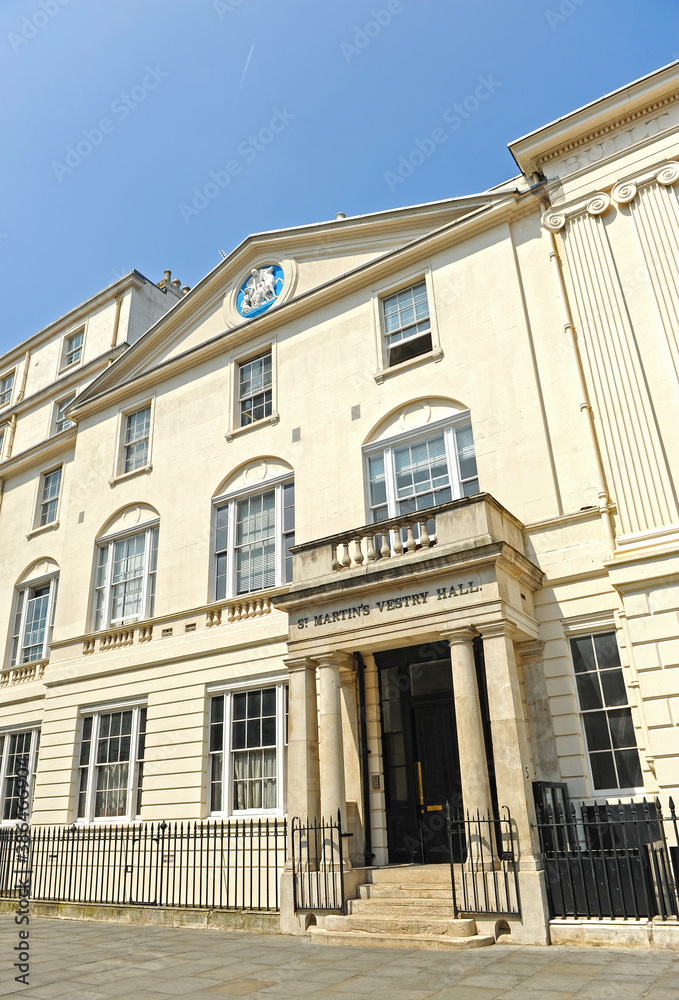 St Martin's Vestry Hall. City of Westminster, London, England, UK