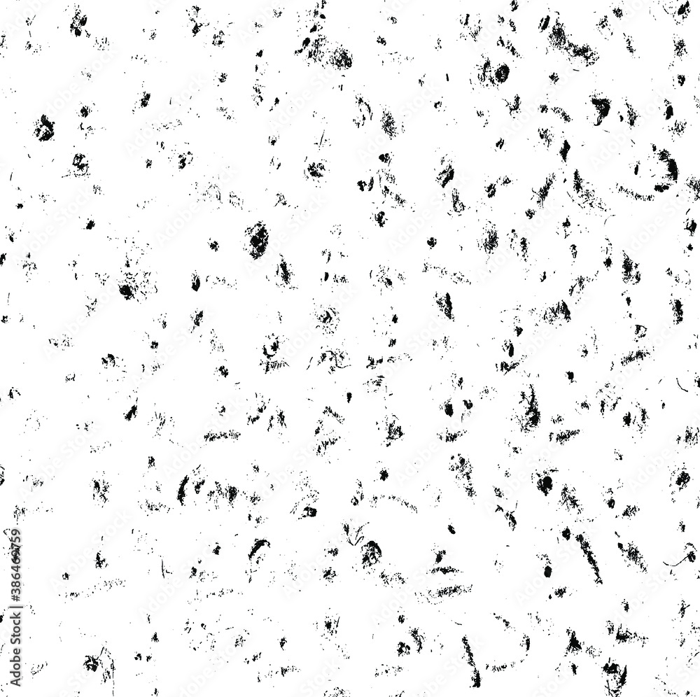 Abstract vector noise. Small particles of debris and dust. Distressed uneven background. Grunge texture overlay with fine grains isolated on white background. Vector illustration. EPS10. Abstract vector noise. Small particles of debris and dust. Distressed uneven background. Grunge texture overlay with fine grains isolated on white background. Vector illustration. EPS10.
