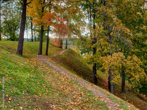 Early evening  mellow autumn.