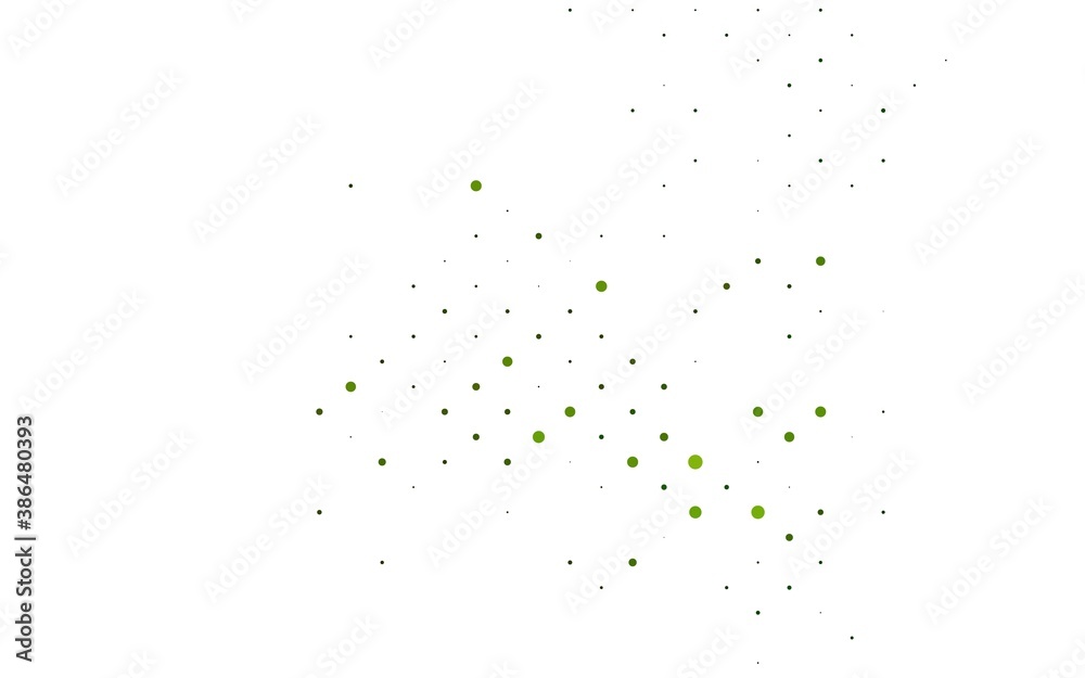 Light Green vector background with bubbles. Light Green vector background with bubbles.