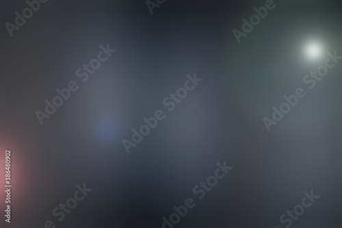 beautiful light leak on dark background with blue tones. Lens Flare 
