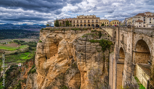 Ronda from the other side of the bridge