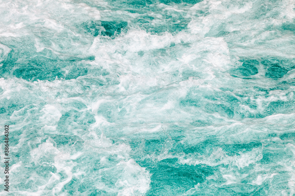 Fototapeta premium Whitewater of Waikato River