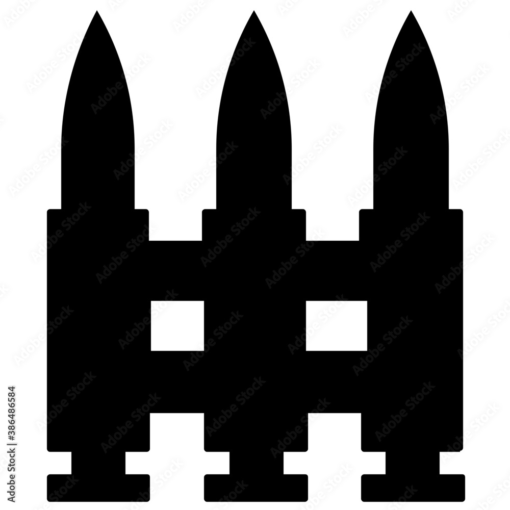 
A group of ammunition 9mm bullets for pistol 

