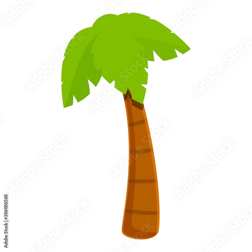 Artificial palm icon. Cartoon of artificial palm vector icon for web design isolated on white background