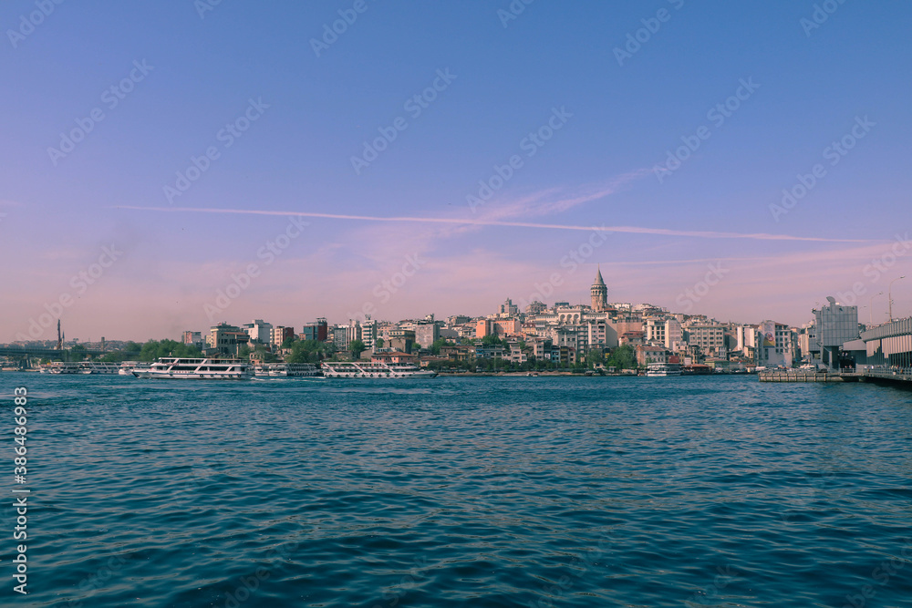 Turkey İstanbul beatiful landscape photo of Bhosphorus