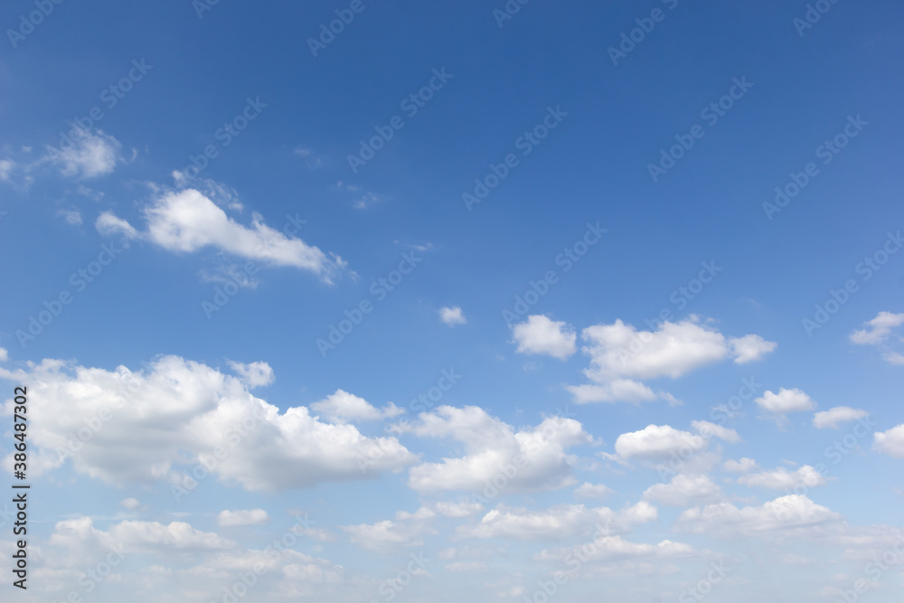 blue sky background with white clouds,copy space. blue sky background with white clouds,copy space.