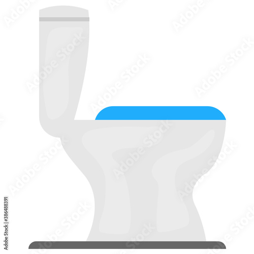 
Commode is referring to icon of toilet 
