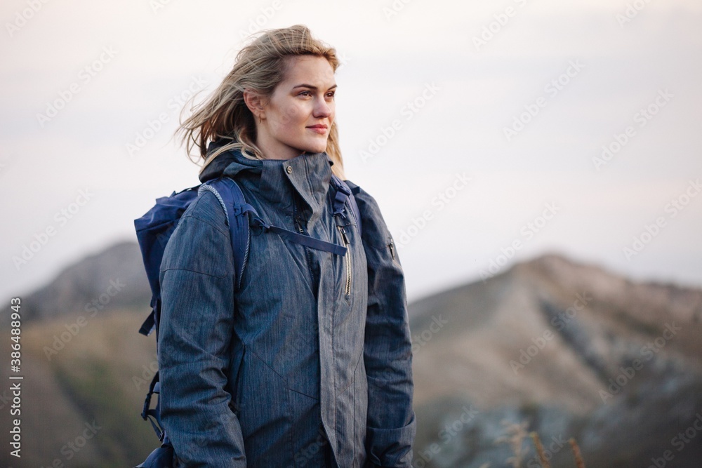 Hiking. Hiking.