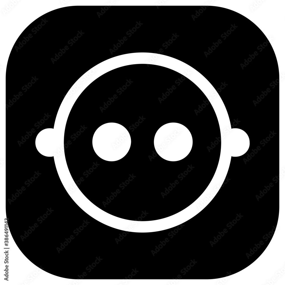 Fototapeta premium Socket connects an electrical device to an power supply 