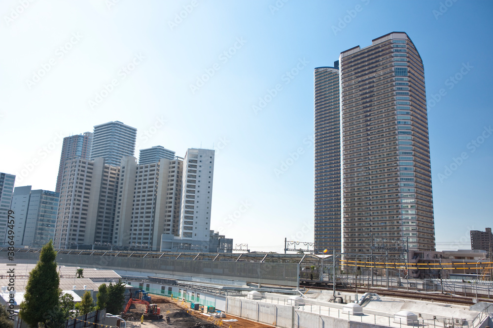 Obraz premium 高層ビル群